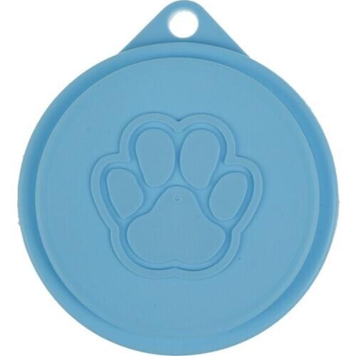 1Pc Pet Food Can Cover Lid Dog Cat Pet Tin Silicone Reusable Storage Cap