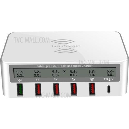 SUNSHINE PRODUCT SCHEMATIC Multi USB Fast Charge 6 PORT MODEL: 818F LED Replacement Part Repair