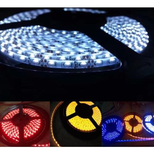 5m LED Strip light / led lightings 335 SMD IP65 12V side emitting 600LEDS 5m/Nos 5MM white/warm white/blue/green/yellow