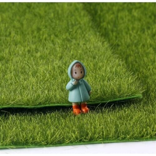 Micro Artificial Plants Fake Moss Grass Landscape Decoration 15X15CM 30X30CM Home Garden Creative Ornaments For Party Festive