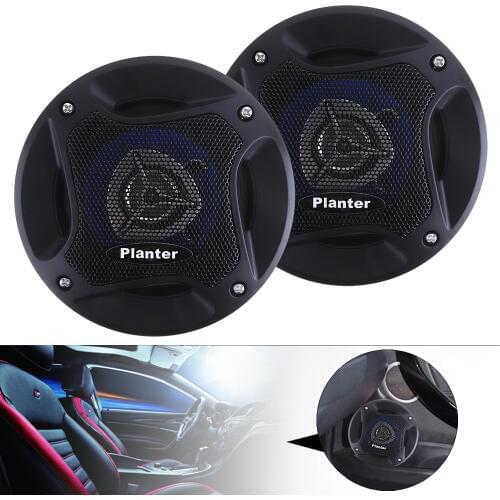 2pcs 4 Inch 4Ω 12V 280W 91dB Universal Car Horn with Coaxial Type and Full Frequency with 30Hz-30KHz Fit for Most Cars