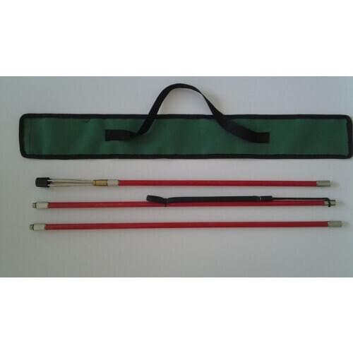 Black Blue Red Yellow Color 3 in 1 poleSpear carbon fiber polyspear Spear fishing fork 5 prong spear foldable fishing fork