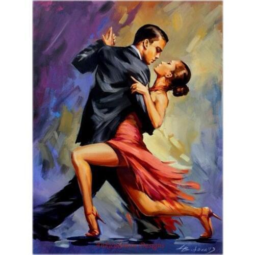 Embroidery Counted Cross Stitch Kits Needlework - Crafts 14 ct DMC DIY Arts Handmade Decor - Tango