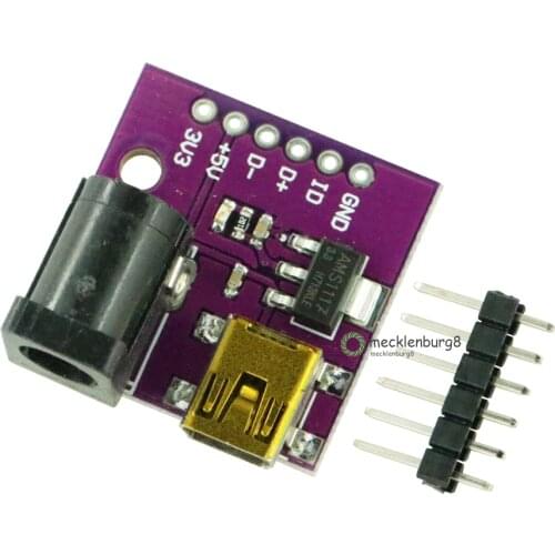 1 PC. AMS1117-3.3V Mini USB 5V / 3.3 VDC Perfect Power Module