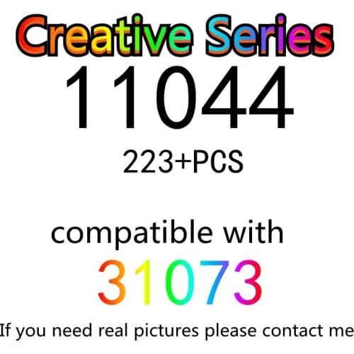 223PCS 11044 Building Block Toy Creative Series 31073 Assembled Building Block Childrens Toy Gifts