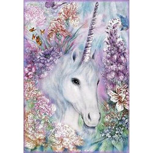 TOUOILP DIY Full Square/round Diamond Painting Animal unicorn Diamond Embroidery Cross Stitch Rhinestone Mosaic Home Decor