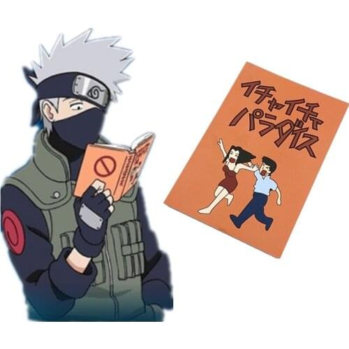 Anime Hokage Ninja Icha Icha Paradise Illustration Notebook Kakashi Cosplay Costumes Props favorite Color Page Notepad Gift
