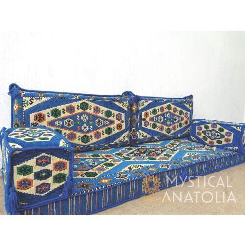 Arabic Floor Seating / Arabic Floor Sofa / Arabic Majlis / Arabic Couches / Oriental Seating / Benc Cushions / Arabic Jalsa