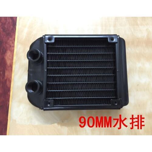 Free Ship Water Cooling Row 90MM Water heat exchanger computer water-cooled beauty medical equipment cooling
