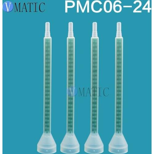 Free Shipping High Quality 5Pcs Resin Static Mixer MC06-24 Mixing Nozzles For Duo Pack Epoxies