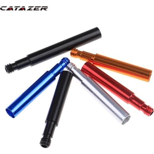 Aluminum Alloy Color Nozzle Extension Nozzle Extension Nozzle Air Nozzle Extension Tube 40/50/60/70mm for Bicycle