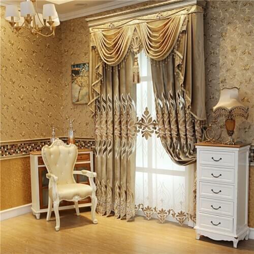 European-style royal luxury velvet curtains for bedroom windows living room kitchens high-quality curtains quality guaranteed