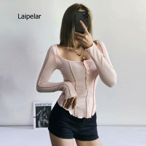 Женские хлопковые футболки Laipelar China At AliExpress