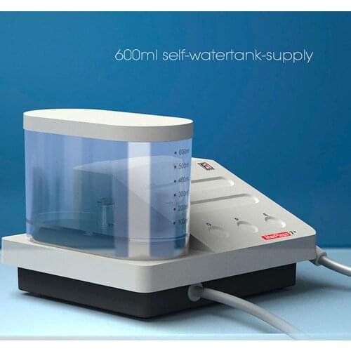 MaxPiezo 7+ EMS Woodpecker Cavitron Dental Scaler Ultrasonic Piezo LED Light with Water Bottle 8 Tips For Perio Endo Scaling