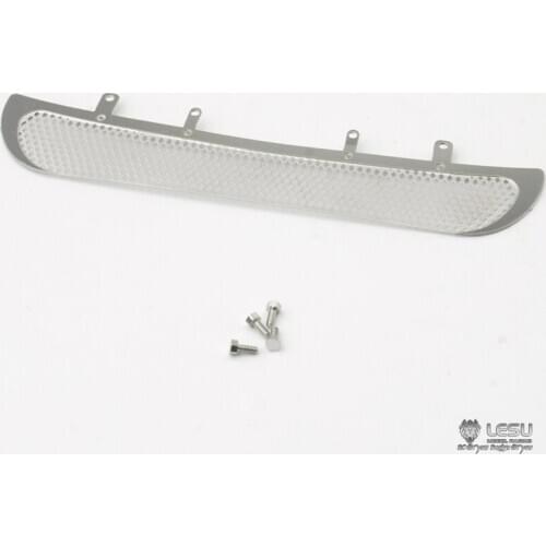 Metal Windshield Protection Grid Net Cover LESU for Scale 1/14 TAMIYA King Hauler Grand Hauler Tractor Truck RC DIY Model Car