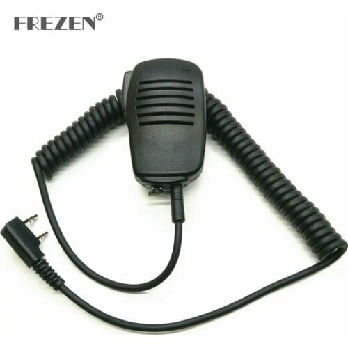 Mini Walkie Talkie PTT Speaker Mic Microphone For TK2107 TK3107 TK278 For BAOFENG UV-5R UV-82 Puxing PX-888K Wouxun KG-UVD1P TYT