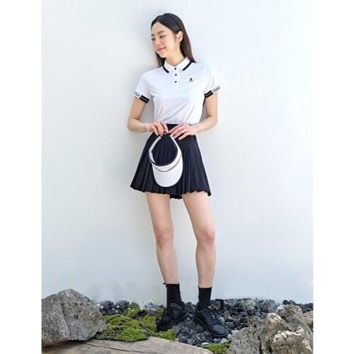 Golf clothing mens and women fashion sports shirts polo shirts couple short-sleeved shirts breathable and quick-drying fabrics