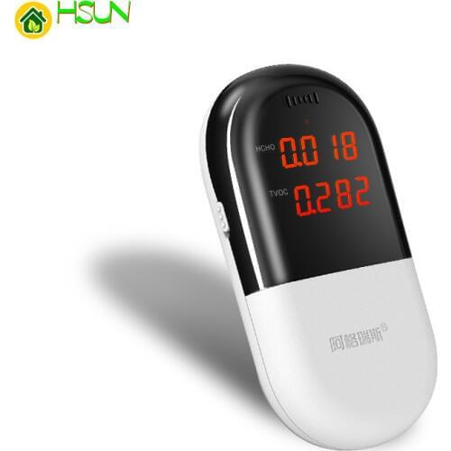 Portable air benzene TVOC formaldehyde detector household indoor air quality tester car environment testing self-test box