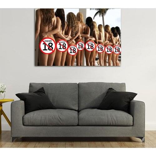 Sexy Girls Hot Models Canvas Paintings Simple Wall Art Postrs and Prints Pictures for Living Room Home Decor
