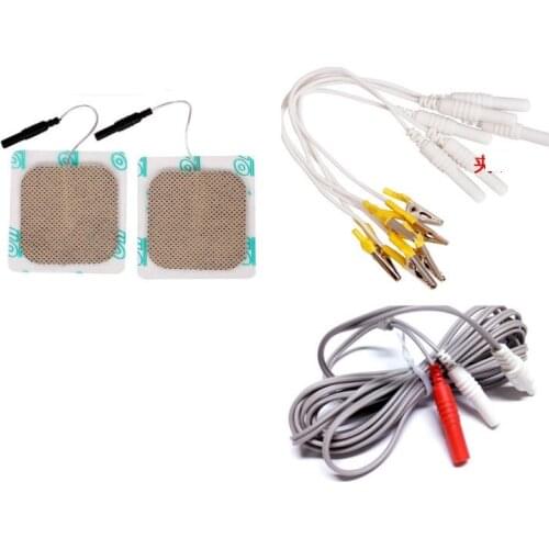 Output Wire for Hwato SDZ-IV, SDZ-V, SDZ-III, Square Port Hole Electrode Pad Adhesive Accessories of Electric Stimulator