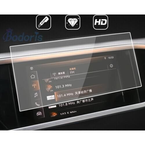 Car Navigation Touch Screen Tempered Glass Protector Center Control Touchscreen Protect Film For AUDI Q3 2019 Accessories