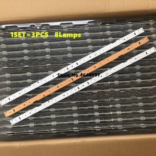 1SET=3PCS LED Backlight For LE32F50 LE32F33 Light Bar ZH32D08-ZC14F-01 1-315-316-33 303XH320031