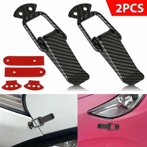 1 Pair Universal Car Bumper Trunk Fender Hatch Lids Quick Release Fasteners Clip Auto Bumper Fixing Accessories