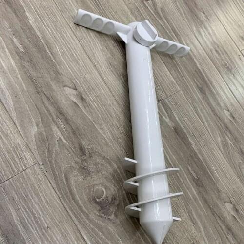 1PC Sun Beach Umbrella Stand Spike Fishing Pole Patio Parasol Ground Anchor Rain Gear Plastic Auger Holder Umbrella Spike
