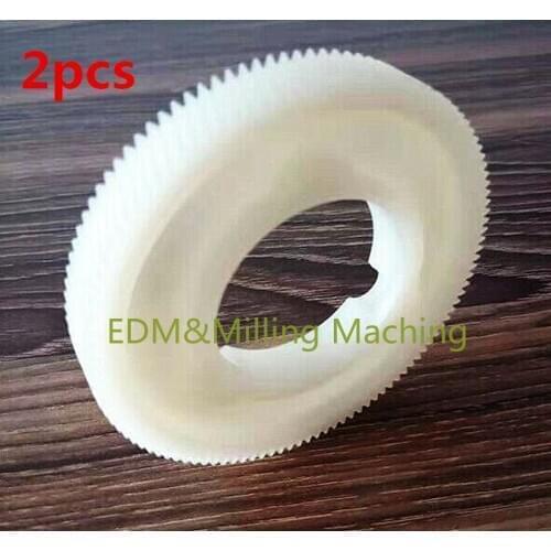 2pcs Milling Machine Power Feed Parts - Plastic Gear ASONG Bridgeport CNC Milling Machine Lathe Machine