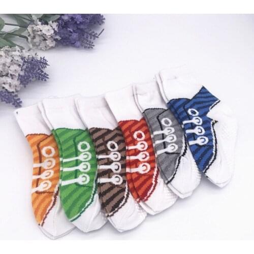 6 Pairs / More Baby Socks Shoes Neonatal GTWS0045