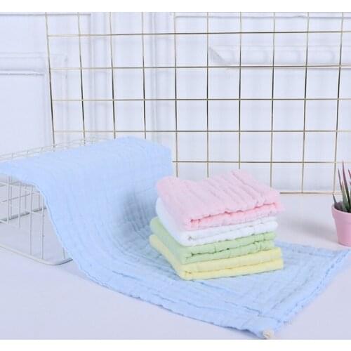 6 Pcs/Pack Baby Infants Feeding Bibs Absorbent Soft Gauze Burp Saliva Towel Handkerchief Toddler Scarf Wash Cloth Newborn 69HE