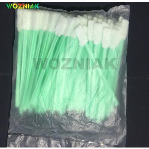 WOZNIAK Anti-static Sponge Cleaning Stick Absorbent Cotton Swab Sticks Mobile Phone LCD Performs Plastic Head Cleaning