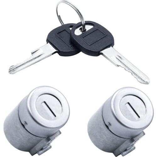 Car Door Lock Core with 2 Keys for Chevy Suburban S-10 BLAZER Jimmy C1500 GMC
