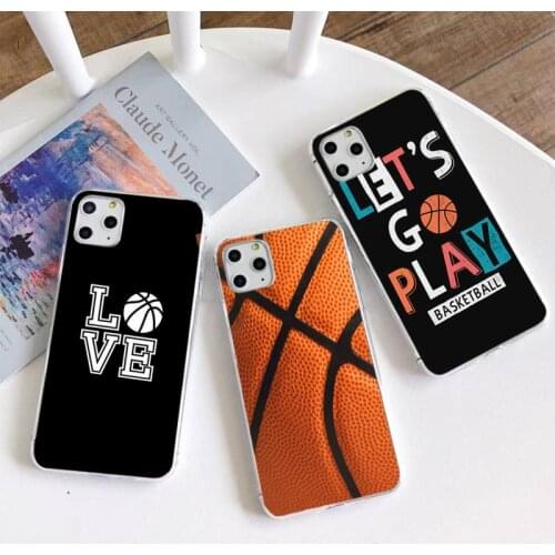 I love Basketball Court Phone Case for iphone 12 pro max 11 pro XS MAX 8 7 6 6S Plus X 5S SE 2020 XR cover