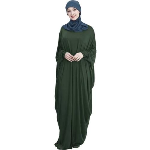 Dubai Abaya Women Muslim Dress Loose Abaya Kaftan Turkish Muslim Women Long Dress Turkish Islam Muslim Dress