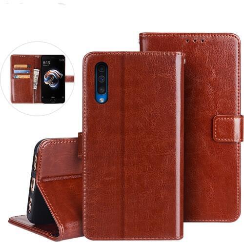 Flip Cover For Samsung Galaxy A50 A30S A50S Case Leather wallet Bags for Samsung A 50 SM-A505F A505FN/DS A505FM A307F A507F