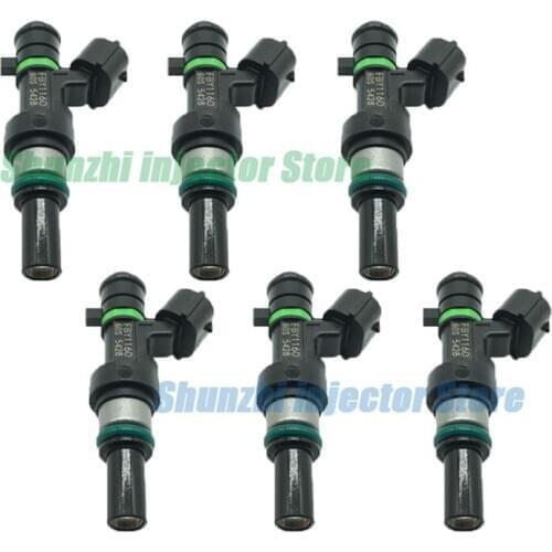 6pcs Fuel Injector Nozzle For Nissan Versa Tiida MARCH III (K12) HR16DE 1.6L OEM 16600ED000 16600-ED000 FYB1160