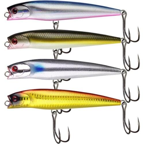 Fishing Lures Popper Hardbait Double Hook 14cm 45g Artificial Simulation Stickbait Gill Hole Blood Trough Tackle YE0160