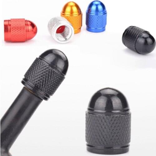4PCS Bicycle Valve Caps Cars Motorcycles Bike Wheel Tire Valve Dust Cover Schrader Valve Caps Bike Bicycle Accessories