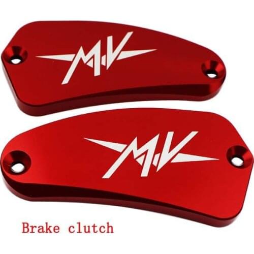 For MV Agusta F3 675 / 800 12-15 Brutale 920/990R/1090 RR 10-11 Brutale 800 2017 Motorcycle Brake Fluid Reservoir Cover