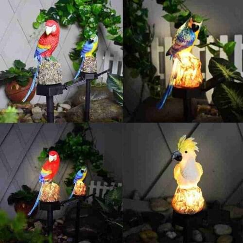 Landscape Decoration LED Solar Light Ornament Light Bird Animal Shape Solar Lamp Parrot Owl Lawn Lamp Outdoor Garden Yard Light5
