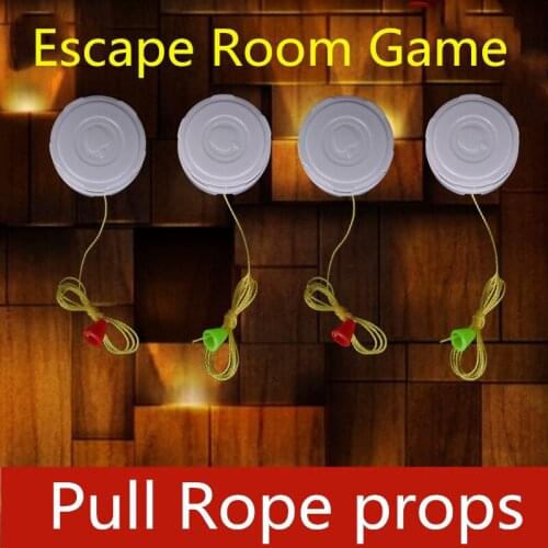 Real life games Pull rope unlock organ props Finished product props escape room props Human chamber of escape game