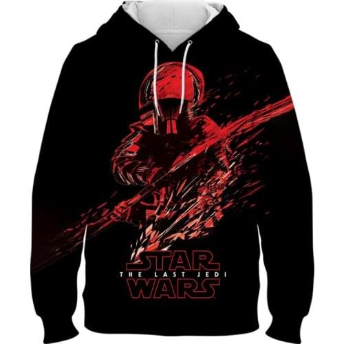 New Fashion Mens hoodies 3D Print Casual Star Wars Children Hoodie Autumn Women Long sleeve clothes Cool Kids Boy Sweatshirts