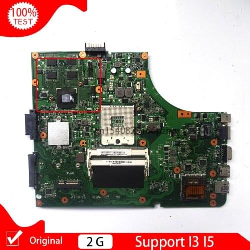 Original K53SD Laptop motherboard For ASUS K53SD K53S DDR3 mainboard 2GB