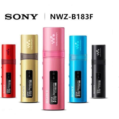 Original Sony NWZ-B183F B183F Flash MP3 Player with Built-in FM Tuner (4GB) - with headset