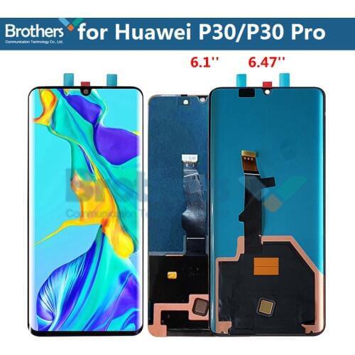 Original for Huawei P30 LCD Screen ELE-L29 L09 L04 LCD Display for Huawei P30 Pro VOG-L09 VOG-L04 LCD L29 Touch Screen Digitizer