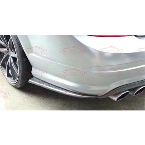Suitable for 11-14 mercedes-benz W204 C63 Carbon Fiber Rear Lever Package Angle, after package angle, modified, diffuser, b