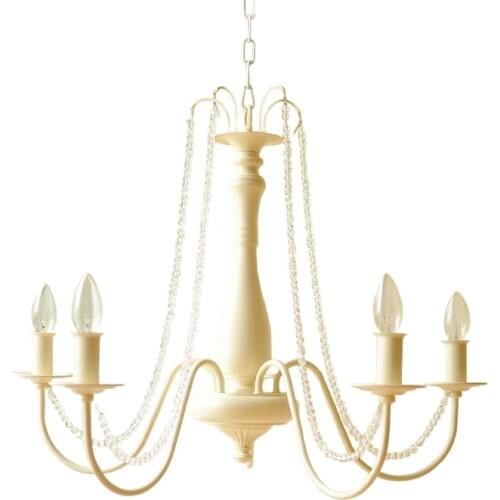 Restaurant E14 LED candle Chandelier Crystal Lighting home fixture American Living Room Dining Room Lamps Nordic indoor lighting