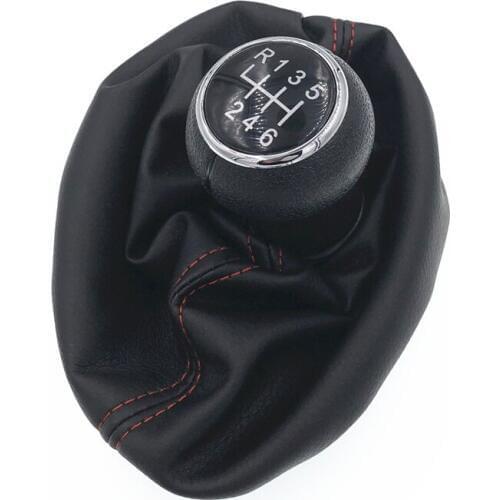 High Quality 6 Speed Manual Gear Shift Knob Gaiter Boot For VW Golf 3 MK3 Vento 1992-1998 Car Styling Accessories