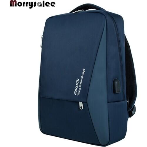 Laptop Bag Backpack 15.6 Inch with USB Charging Port Backbag Travel Daypacks Male Backpack Business BackPack Waterproof Nylon